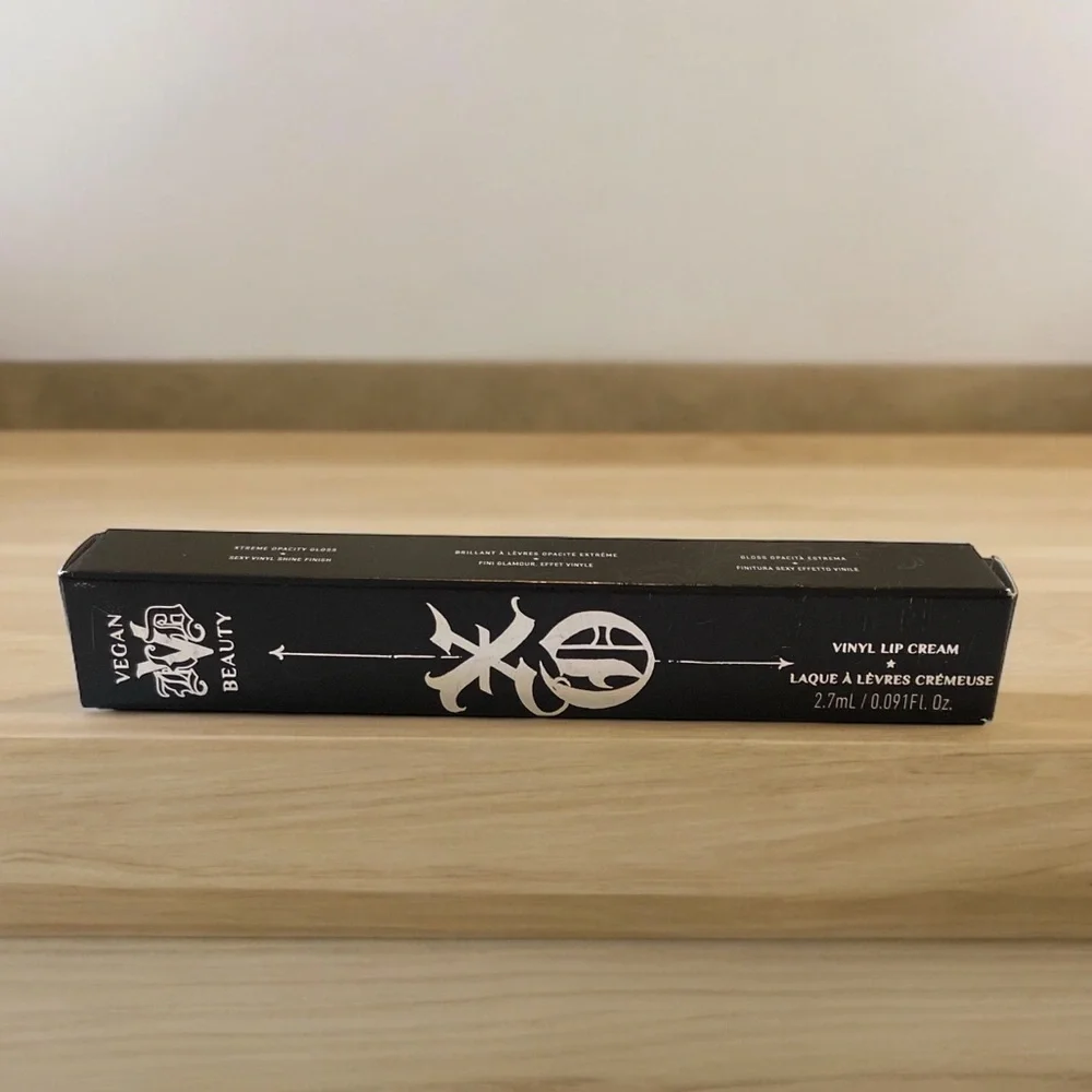 💎 KVD Xo Vinyl Hollyhock Lip Gloss New Full-Size
